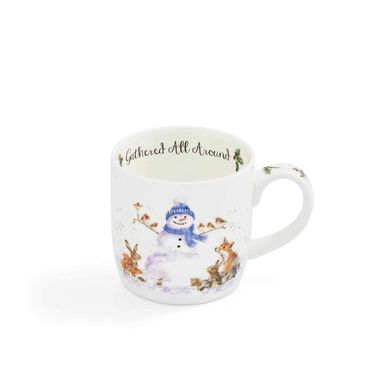 Wrendale Designs Gathered All Around (Snowman) Mug